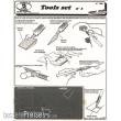 Royal Model RM066 - Tool set n.1