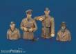 Royal Model RM232 - Waffen SS Tiger I crew - 3/2 fig-WWII