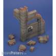 Royal Model RM504 - Corner ruin German building