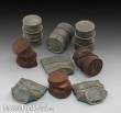 Royal Model RM618 - German damaged oil drums-WWII