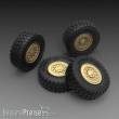 Royal Model RM785 - U.S. 4x4 MRAP sagged wheels