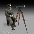 Royal Model RM855 - Erwin Rommel with tripod telescope (75mm)