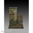 Royal Model RM867 - Base with wall and gate (cm 5x5)