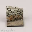 Royal Model RM870 - Base with stone wall (cm 3,5x3,5)