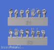 Royal Model RM959 - Assorted hands set No.5