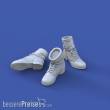 Royal Model RM996 - German infantry boots with gaiters-various positions-WWII (no.2)