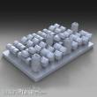 Royal Model RM1054 - U.S. assorted bags set - WWII