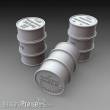Royal Model RM1069 - German fuel drums - WWII 15pcs.