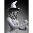 Royal Model RM1109 - Witch Pinup Girl Halloween