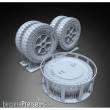 Royal Model RM1156 - AS42 - Sahariana wheels set