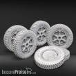 Royal Model RM1162 - Autoblinda AB41 Artiglio wheels set