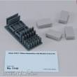 Royal Model RM1144 - Italian 100/7 100mm Ammunition with wooden crates set-WWII