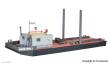 Kibri 39156 - Spur H0 Arbeitsponton mit MENCK Bagger M154 LC mit Schürfkübel