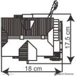 Kibri 39157 - Spur H0 Moisburger Wassermühle
