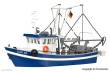 Kibri 39161 - Spur H0 Krabbenkutter CUX 16