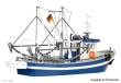 Kibri 39161 - Spur H0 Krabbenkutter CUX 16