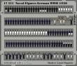 Eduard Accessories 17511 - Naval Figures German WWII in 1:350