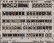 Eduard Accessories 23014 - Bf 109 instruments bezels in 1:24