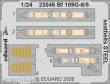 Eduard Accessories 23046 - Bf 109G-5/6 seatbelts STEEL for Airfix