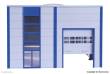Kibri 39250 - Spur H0 Lager-/Industriehalle, modern