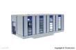 Kibri 39254 - H0 LKW Reparaturhalle, modern