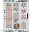 Eduard Accessories 32826 - Do 335B seatbelts for Hong Kong Mod. in 1:32