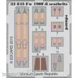 Eduard Accessories 32843 - 1:32 Fw 190F-8 seatbelts for Revell