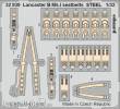 Eduard Accessories 32939 - Lancaster B Mk.I seatbelts STEEL f.HKM in 1:32