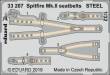 Eduard Accessories 33207 - Spitfire Mk.II seatbelts STEEL f.Revell in 1:32