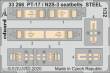 Eduard Accessories 33266 - PT-17 / N2S-3 seatbelts STEEL for ICM in 1:32