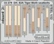 Eduard Accessories 33279 - DH. 82A Tiger Moth seatbelts STEEL 1/32 for ICM in 1:32
