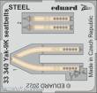 Eduard Accessories 33340 - 1:32 Yak-9K seatbelts STEEL for ICM