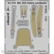 Eduard Accessories 33374 - MC.205 Veltro seatbelts STEEL ITALERI