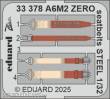Eduard Accessories 33378 - A6M2 Zero seatbelts STEEL TAMIYA