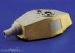 Eduard Accessories 35699 - Zimmerit King Tiger Henschel in 1:35