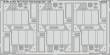 Eduard Accessories 36500 - 1:35 Sd.Kfz. 251/1 Ausf.C side stowage bins 1/35 ACADEMY