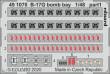 Eduard Accessories 491070 - B-17G bomb bay for HKM in 1:48