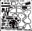 Eduard Accessories 48188 - Dewoitine D-520 in 1:48
