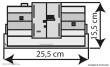 Kibri 39491 - Spur H0 Bahnhof Paulinzella