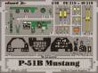 Eduard Accessories 49219 - P-51B Mustang für Tamiya Bausatz in 1:48