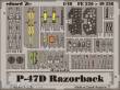 Eduard Accessories 49226 - P-47D Razorback für Tamiya Bausatz in 1:48