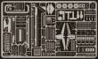 Eduard Accessories 53005 - Flugzeugträger USS Hornet CV 8 Fotoätzsatz in 1:350