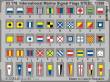 Eduard Accessories 53178 - International Marine Signal Flags STEEL in 1:350