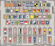 Eduard Accessories 53229 - Royal Navy signal flags STEEL in 1:350