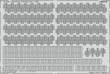 Eduard Accessories 53296 - 1:350 USS Nimitz CVN-68 part 2 1/350 TRUMPETER