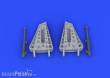 Eduard Accessories 672021 - 1:72 MiG-15 airbrakes for Eduard