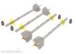 Eduard Accessories 672036 - 1:72 AIM-9B Sidewinder