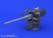 Eduard Accessories 672053 - 1:72 German Submarine 10,5cm gun for Revell
