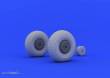 Eduard Accessories 632065 - Mosquito Mk.VI wheels for Tamiya in 1:32