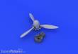 Eduard Accessories 672086 - Fw 190A propeller for Eduard in 1:72